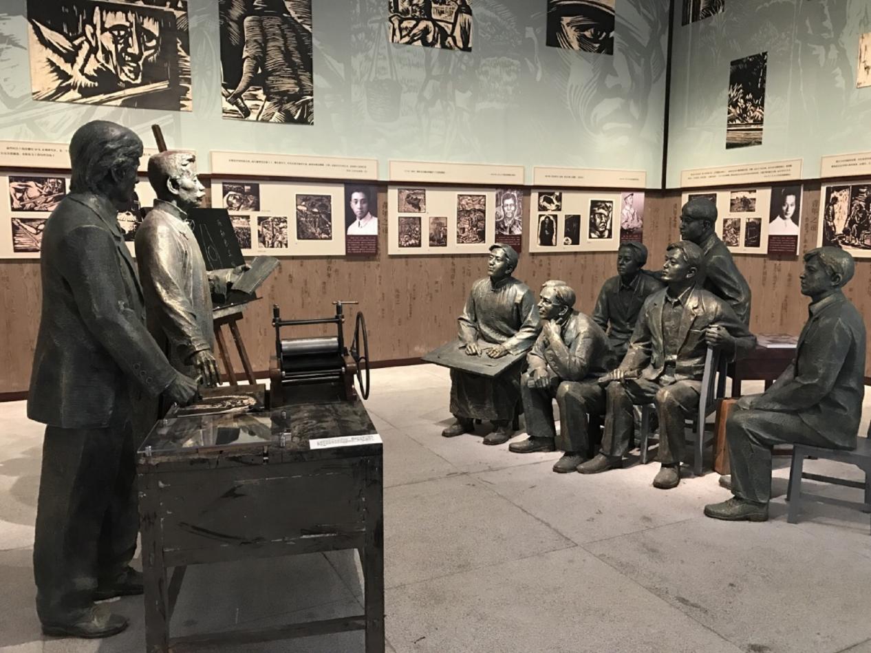 广州鲁迅纪念馆（展厅一角）