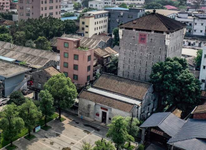 和平大押俯瞰图