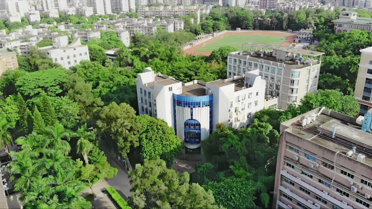 中山大学生物博物馆--鸟瞰图