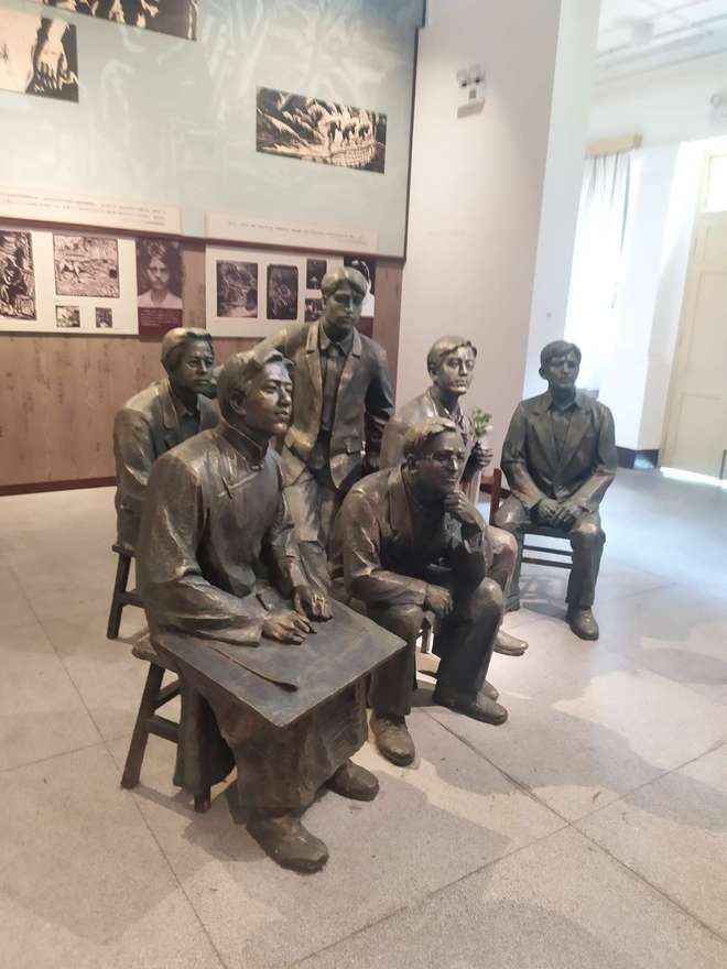 广州鲁迅纪念馆（展厅一角）