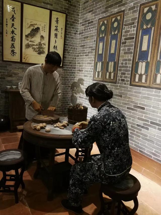 凉茶制作场景